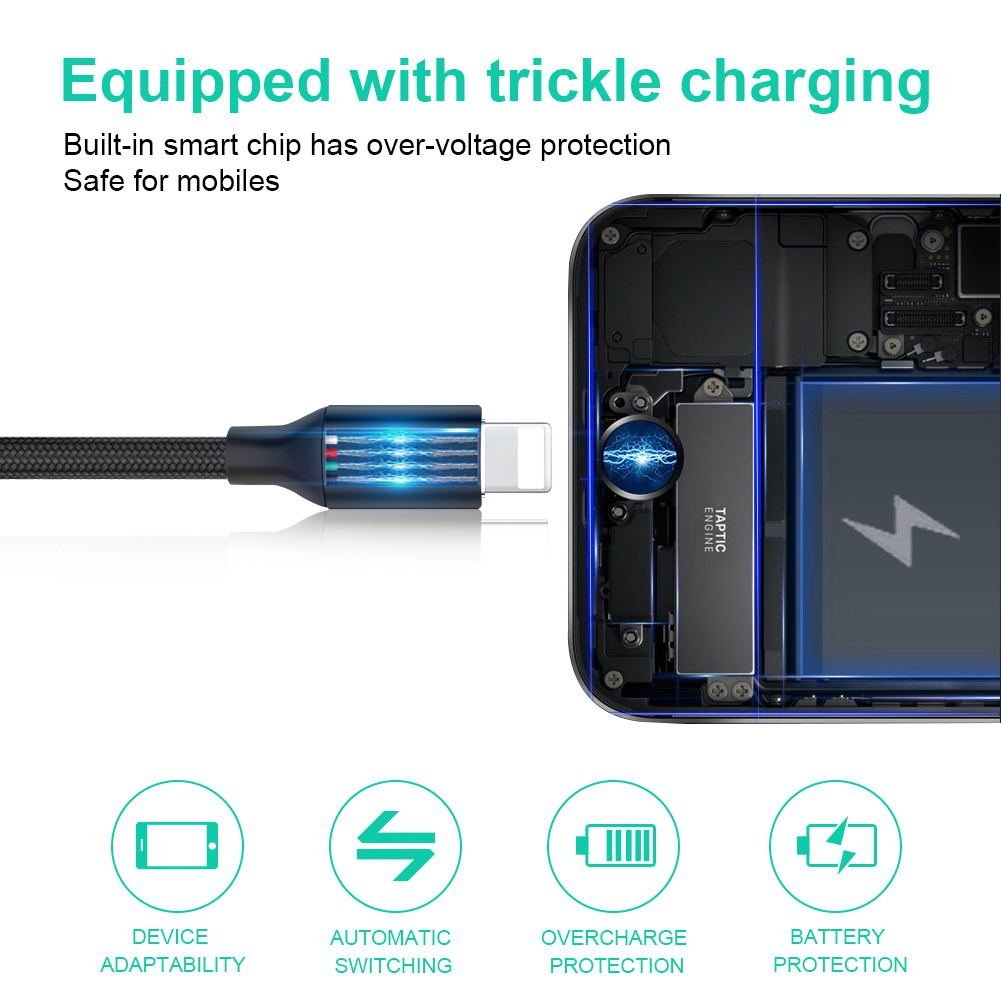Кабель для iPod, iPhone, iPad Baseus Yiven Series 1m USB-C/Lightning (Black) купить в интернет-магазине icover