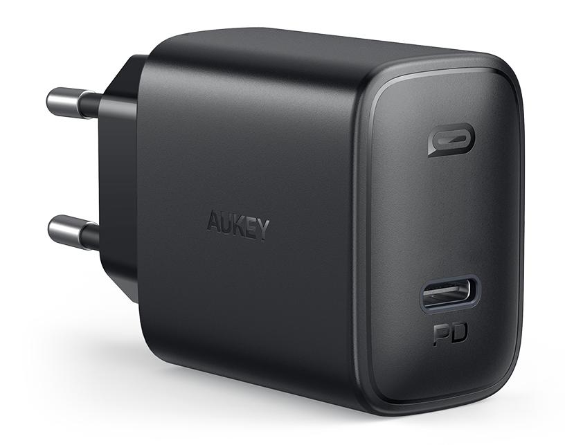

Сетевое зарядное устройство Aukey Swift PD 18W USB-C PA-F1 (Black)