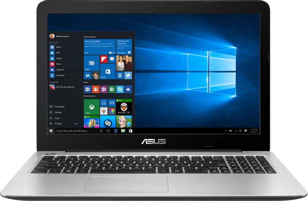 Ноутбук Asus X556UA-XO029T 15.6'' Intel Core i5 6200U 2.3Ghz, 6Gb, 1Tb HDD (90NB09S1-M00390) купить в интернет-магазине icover