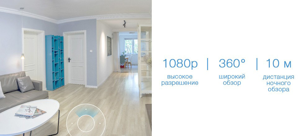 IP-камера Xiaomi Xiaobai PTZ CMSXJ16A (White) купить в интернет-магазине icover