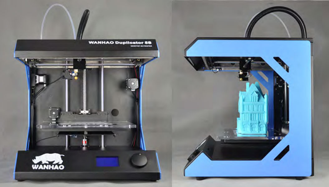 Wanhao Duplicator 5S Mini - 3D-принтер (Black/Blue) купить в интернет-магазине icover