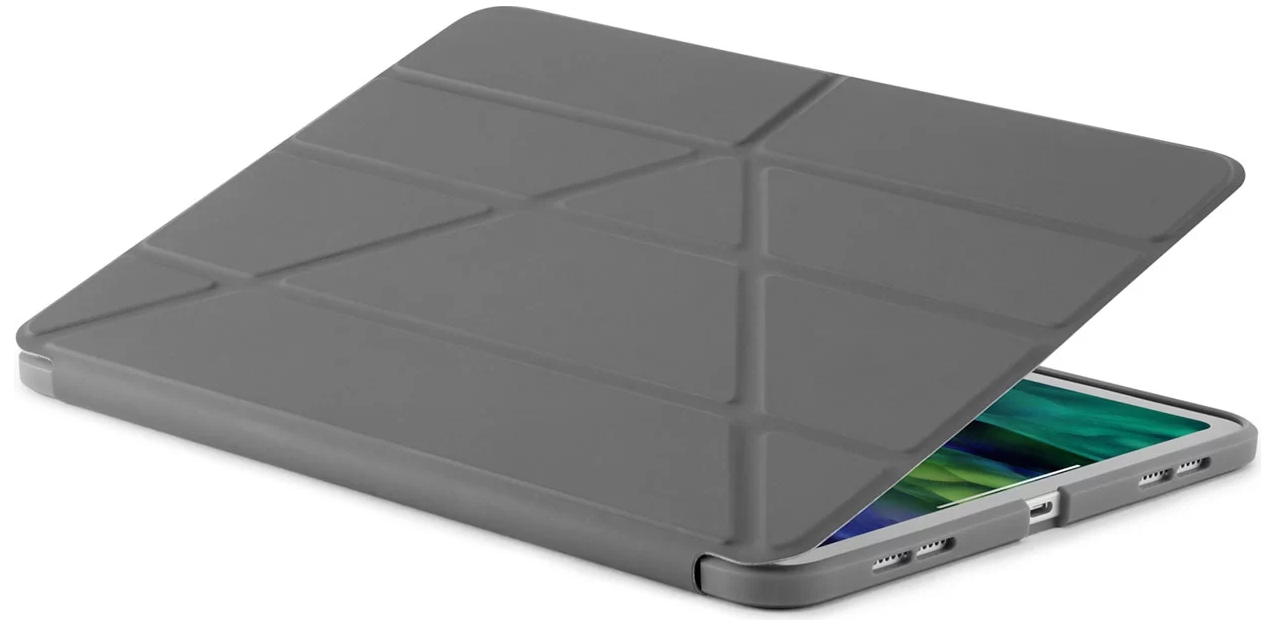 Чехол Pipetto Origami (P045-50-5TPU) для iPad Pro 11" 2020 (Dark Grey) купить в интернет-магазине icover