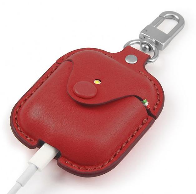 Чехол Cozistyle Cozi Leather (CLCPO011) для AirPods (Red) купить в интернет-магазине icover