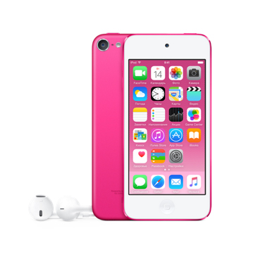 Apple iPod Touch 6G 64Gb (MKGW2RU/A) - MP3-плеер (Pink) купить в интернет-магазине icover