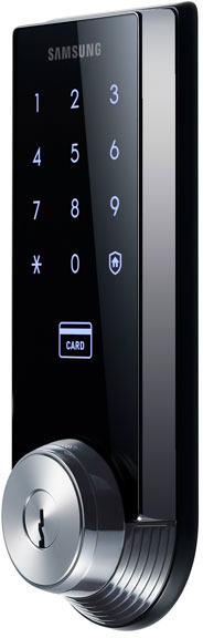 Электронный дверной замок Samsung SHS-3320 XL (Black) купить в интернет-магазине icover