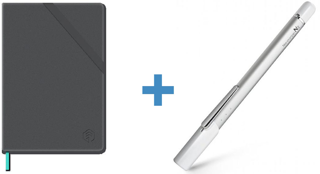 

Цифровая ручка Neo smartpen N2 (Silver White) + Тетрадь N professional notebook