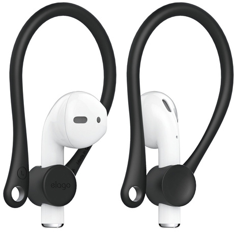 Держатель Elago Earhook (EAP-HOOKS) для наушников Apple AirPods (Black) купить в интернет-магазине icover