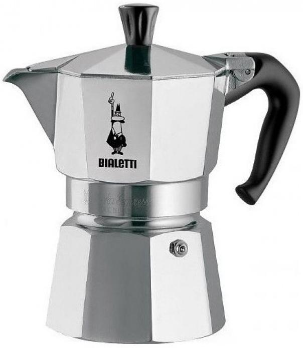 Гейзерная кофеварка Bialetti Moka Express (1162) купить в интернет-магазине icover