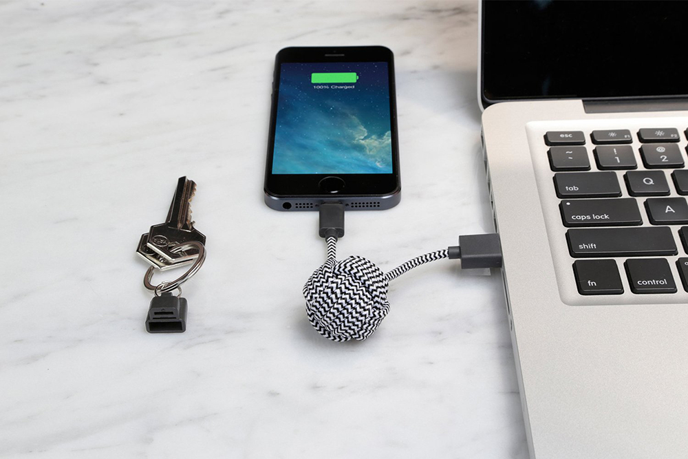 Кабель для iPod, iPhone, iPad Native Union KEY USB-Lightning Cable (Zebra) купить в интернет-магазине icover