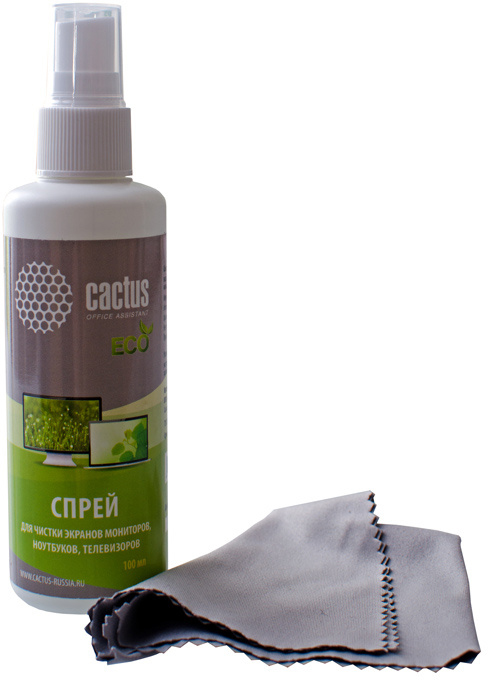 

Чистящий набор Cactus CS-S3001E для экранов 100ml