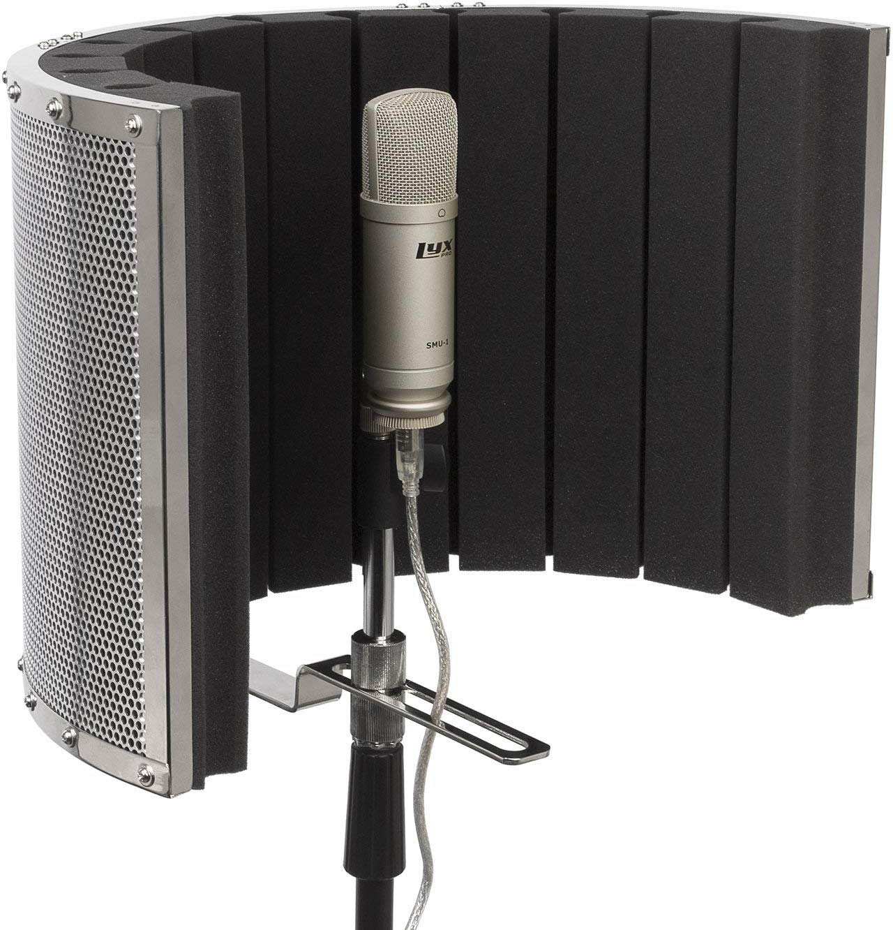 Звукопоглощающая панель для микрофона LyxPro VRI-20 Standard (Steel) купить в интернет-магазине icover