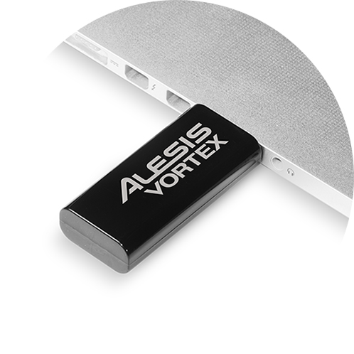 Alesis Vortex Wireless - беспроводная миди-клавиатура (Black) купить в интернет-магазине icover