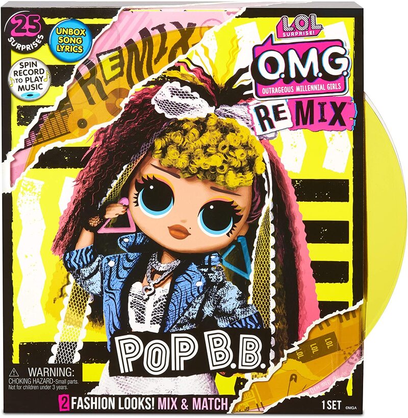 

Кукла-сюрприз LOL OMG Remix Pop BB (567257)