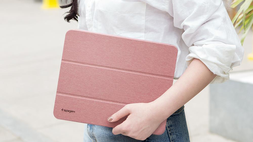 Чехол Spigen Urban Fit (ACS01058) для iPad 12.9" 2018/20 (Rose Gold) купить в интернет-магазине icover