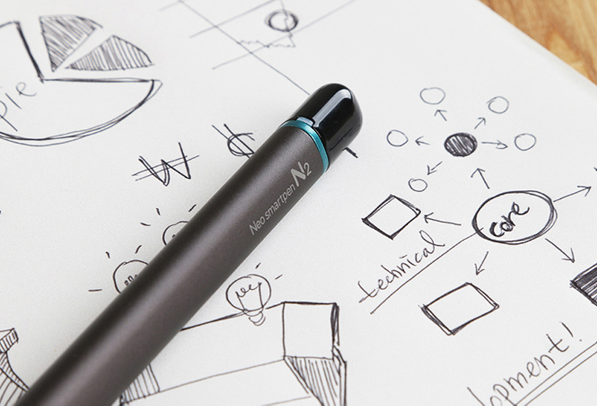 Цифровая ручка Neo smartpen N2 (Titan Black) + Тетрадь N professional notebook купить в интернет-магазине icover