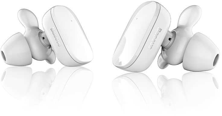 

Bluetooth-наушники с микрофоном Baseus Encok W02 TWS (White)