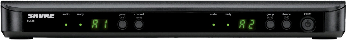 Shure BLX288E/SM58 K3E - двухканальная радиосистема с двумя ручными передатчиками SM58 (Black) купить в интернет-магазине icover
