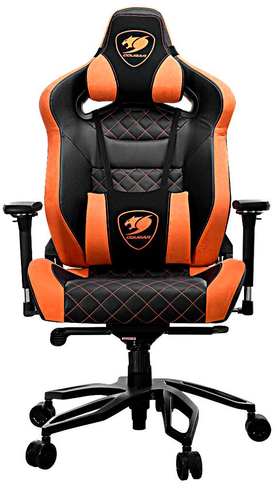 Игровое кресло Cougar THRONE (Black/Orange) купить в интернет-магазине icover