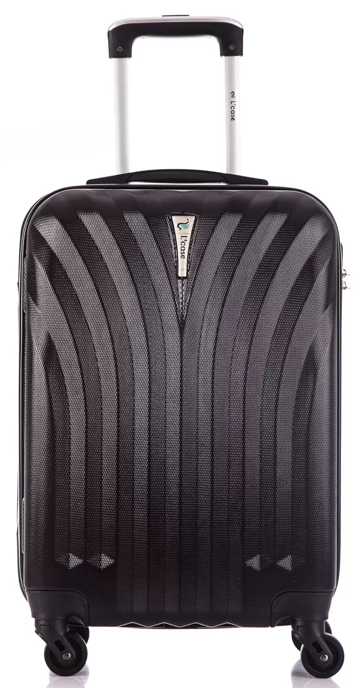 Чемодан L'Case Phuket (Black) размер S купить в интернет-магазине icover