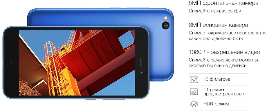 Смартфон Xiaomi Redmi Go 16Gb M1903C3GG (Black) купить в интернет-магазине icover