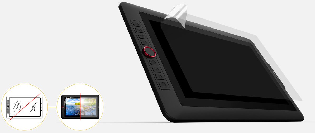 Интерактивный монитор-планшет XP-Pen Artist 15.6 Pro (Black) купить в интернет-магазине icover