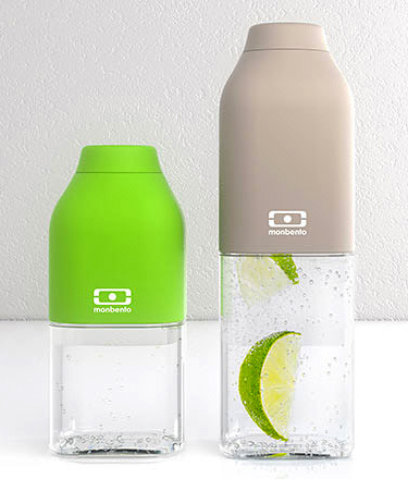 Monbento Positive 0,33 л - многоразовая бутылка (Light green) купить в интернет-магазине icover