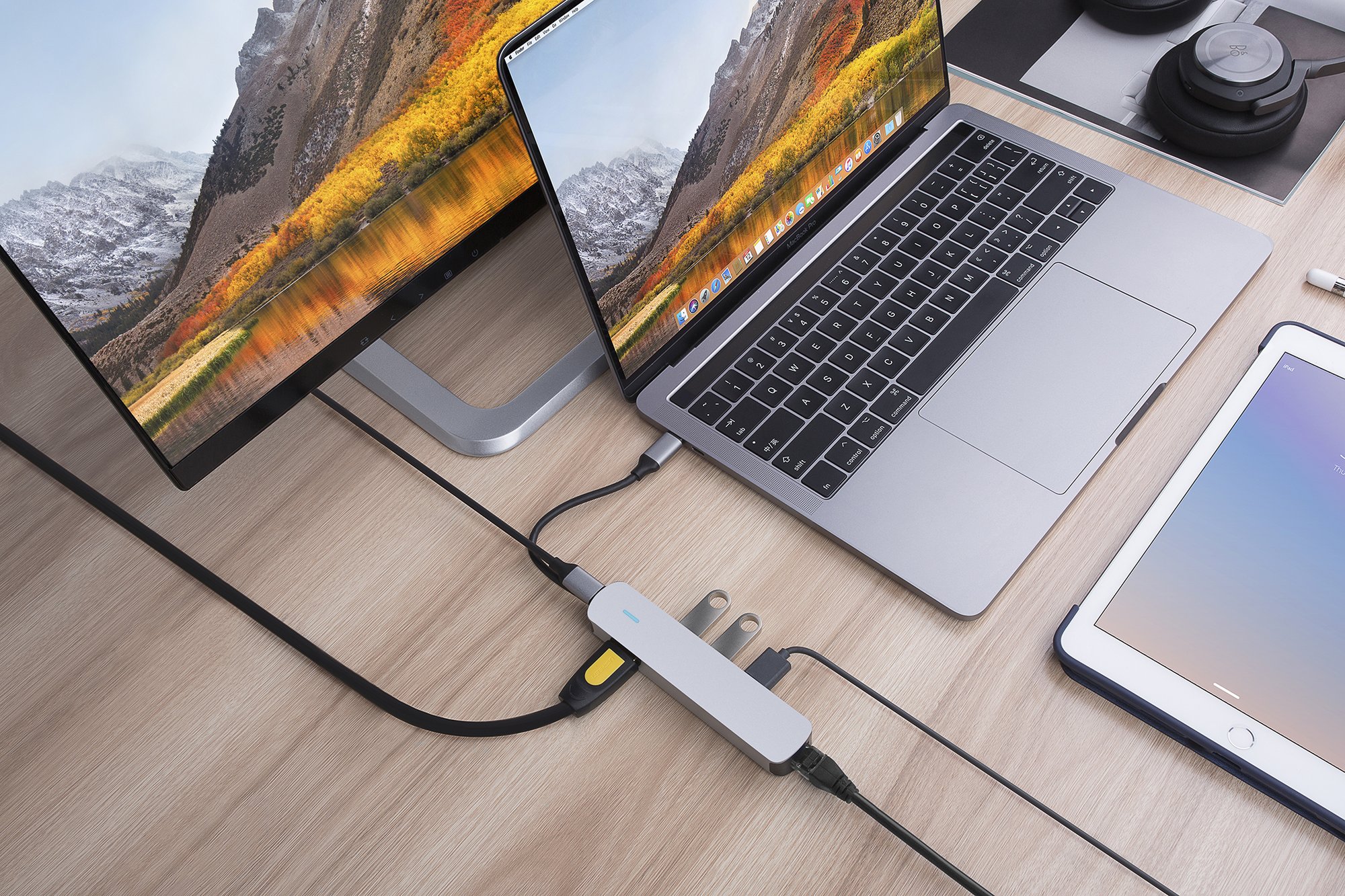 USB-хаб HyperDrive 6-in-1 USB-C (Silver) купить в интернет-магазине icover