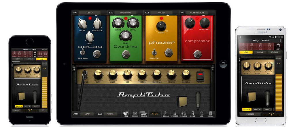 Гитарный процессор IK Multimedia AmpliTube iRig 2 купить в интернет-магазине icover