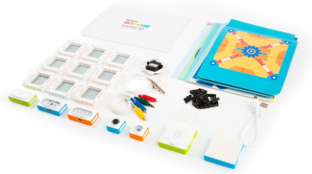 Робототехнический набор Makeblock Neuron Inventor Kit (P1030001) купить в интернет-магазине icover
