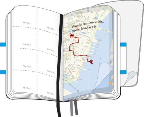 Moleskine City Notebook Wien (CN012) - записная книжка (Black) купить в интернет-магазине icover