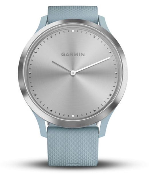 Умные часы Garmin Vivomove HR Sport 107-177 mm 010-01850-08 (Silver/Seafoam) купить в интернет-магазине icover
