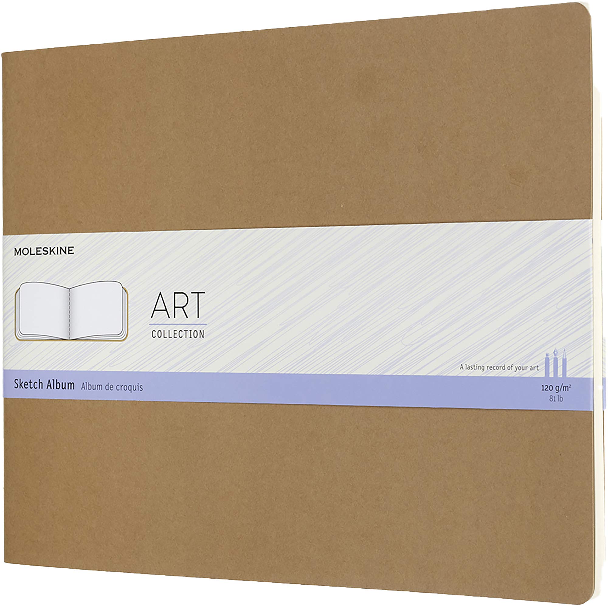 

Блокнот для рисования Moleskine Art Cahier Sketch A4 (ARTSKA7P3) нелинованный (Biege)