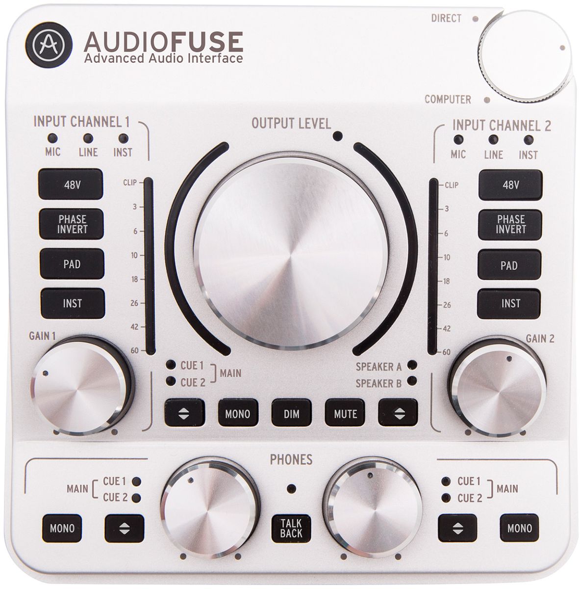 

Аудиоинтерфейс Arturia Audiofuse (Classic Silver), Audiofuse