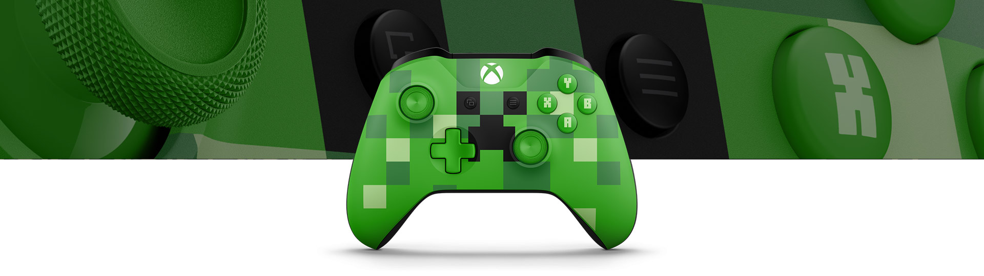 Xbox minecraft на пк. Геймпад Xbox КРИПЕР. Джойстик КРИПЕР Xbox one. Геймпад для Xbox 360 Minecraft. Пульт Xbox one КРИПЕР.