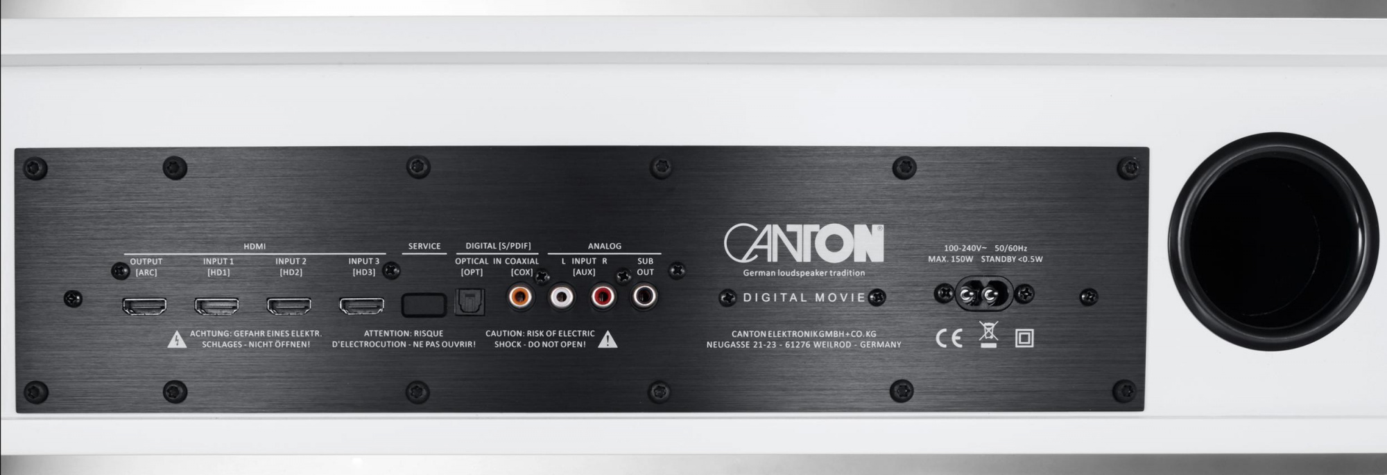 Сanton DM 90.3 - саундбар (White) купить в интернет-магазине icover