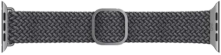 Ремешок Uniq Aspen Strap Braided (44MM-ASPGRY) для Apple Watch 45/44/42 mm (Grey) купить в интернет-магазине icover