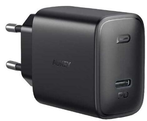 

Сетевое зарядное устройство Aukey Swift PD 20W USB-C PA-F1S (Black)