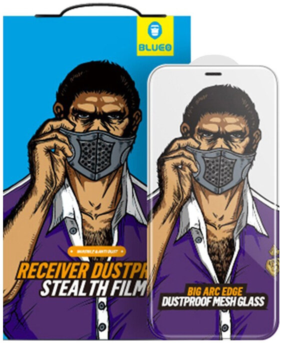 Защитное стекло BlueO 2.5D Dustproof Full Cover (NPB6-6.7) для iPhone 12 Pro Max (Transparent) купить в интернет-магазине icover