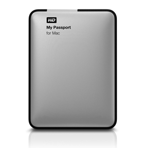 Western Digital My Passport for Mac 1TB USB 3.0 (WDBJVS0010BSL-EEUA) – портативный внешний жесткий диск (Silver) купить в интернет-магазине icover