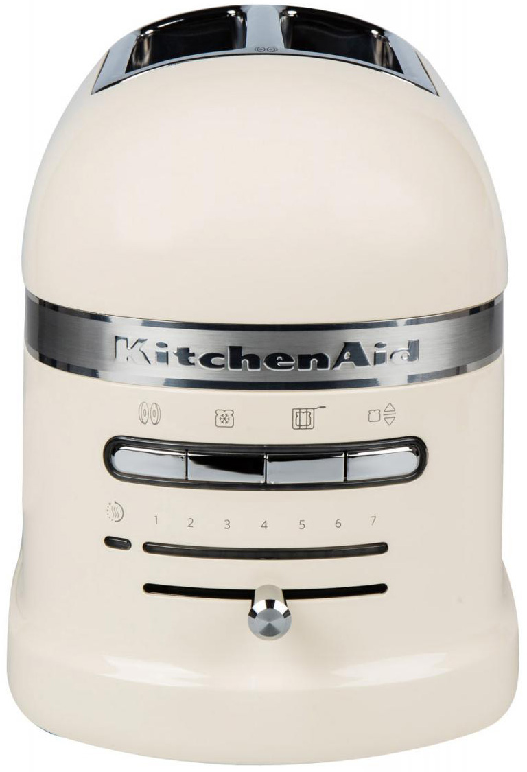 Тостер на 2 хлебца KitchenAid Artisan 2-Slice Automatic Toaster 5KMT2204EAC (Almond Creme) купить в интернет-магазине icover
