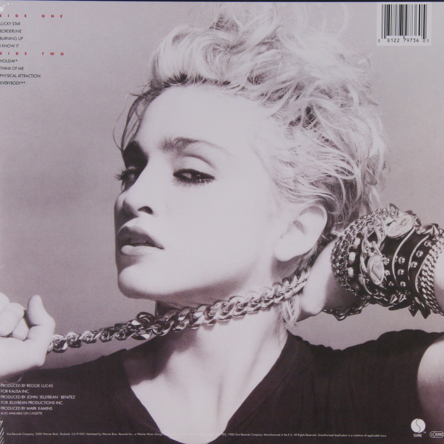 Виниловая пластинка Madonna - Madonna (2012) купить в интернет-магазине icover