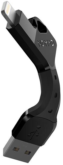 Nomad Key for Lightning - кабель-брелок (Black) купить в интернет-магазине icover