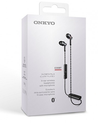 Bluetooth-наушники Onkyo E200BT с микрофоном (Black) купить в интернет-магазине icover