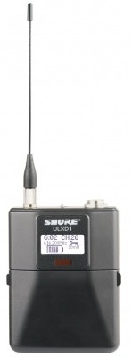 Shure ULXD1 K51 Bodypack Transmitter (A042097) - поясной передатчик ULXD (Black) купить в интернет-магазине icover