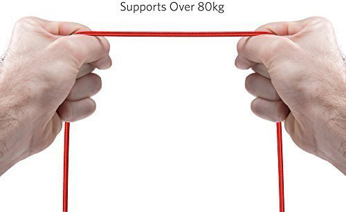 Кабель для iPod, iPhone, iPad Anker PowerLine+ 0.9m (A8121H91) Lightning to USB (Red) купить в интернет-магазине icover