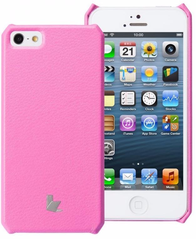 

Чехол-накладка Jison Fashion Wallet (JS-IP5-01H33) для iPhone 5/5S/SE (Rose)