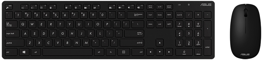 Клавиатура и мышь Asus W5000 Wireless Set 90XB0430-BKM1C0 (Black) купить в интернет-магазине icover
