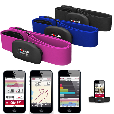 Polar WearLink+ Bluetooth - нагрудный кардиопередатчик (Black) купить в интернет-магазине icover