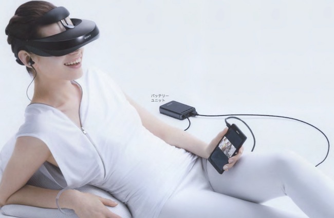 Sony HMZ-T3 - персональный 3D-дисплей с OLED-экранами купить в интернет-магазине icover