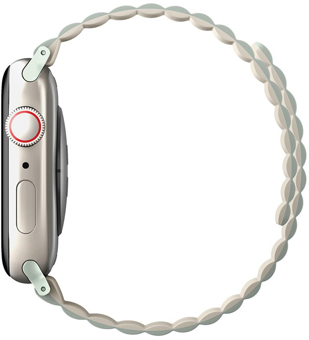 Ремешок Uniq Revix (41MM-REVSAGBEG) для Apple Watch 41 / 40 / 38 mm (Sage/Beige) купить в интернет-магазине icover